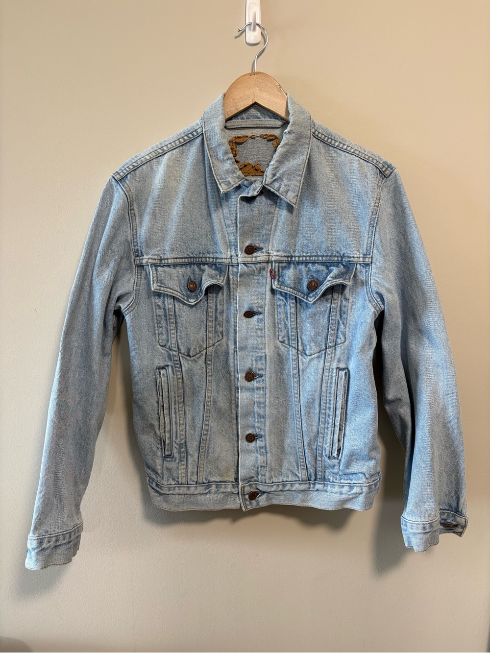 Vintage Levi’s 75506 Denim Trucker Jacket Made in Canada Size 38